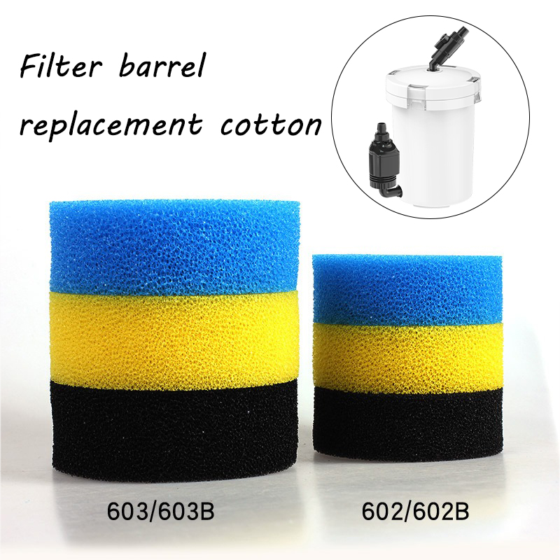 Marine Aquarium Reactors - Fish Tank Filter Barrel Replacement Cotton