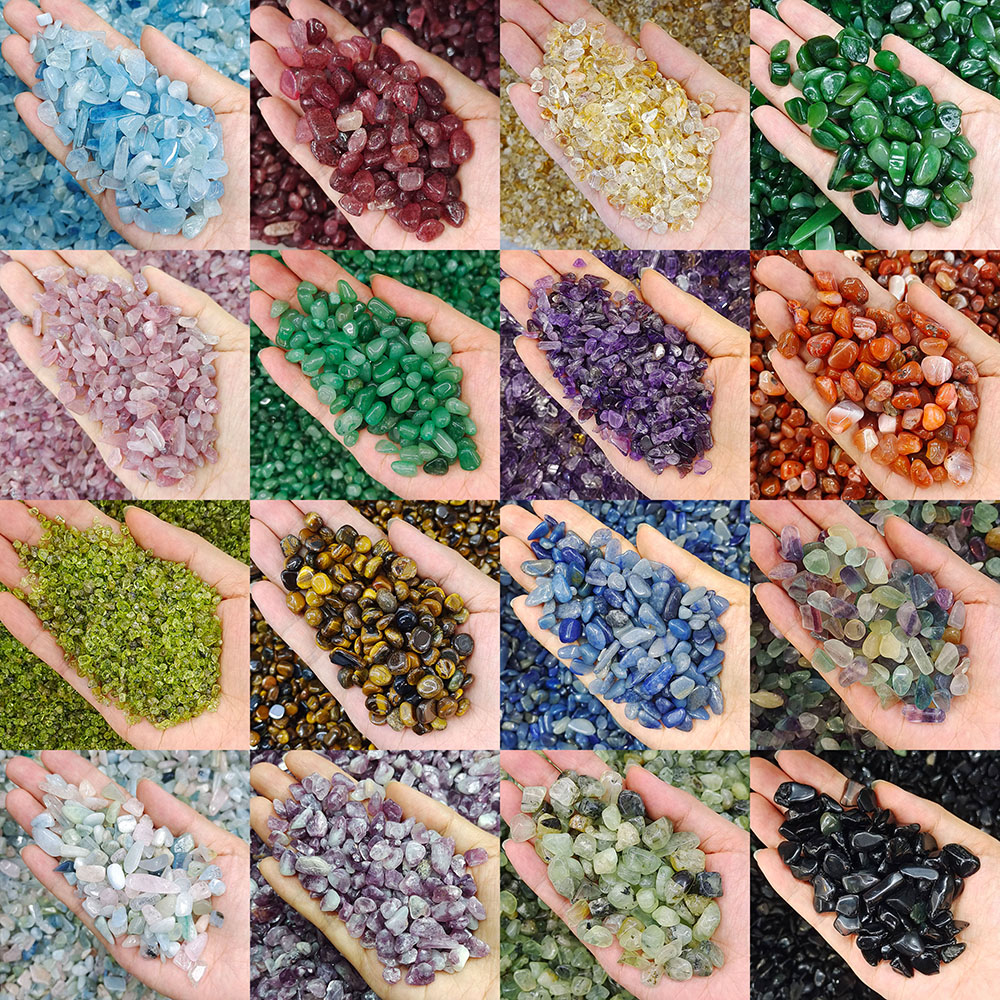 Aquarium Marine Stone - Gravel Crystals Chip Natural Stone Quartz
