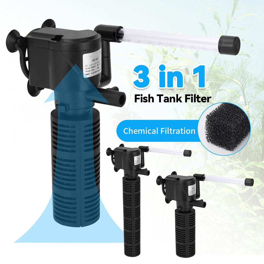 Marine Aquarium Overflow - 3 in 1 Aquarium Internal Filter