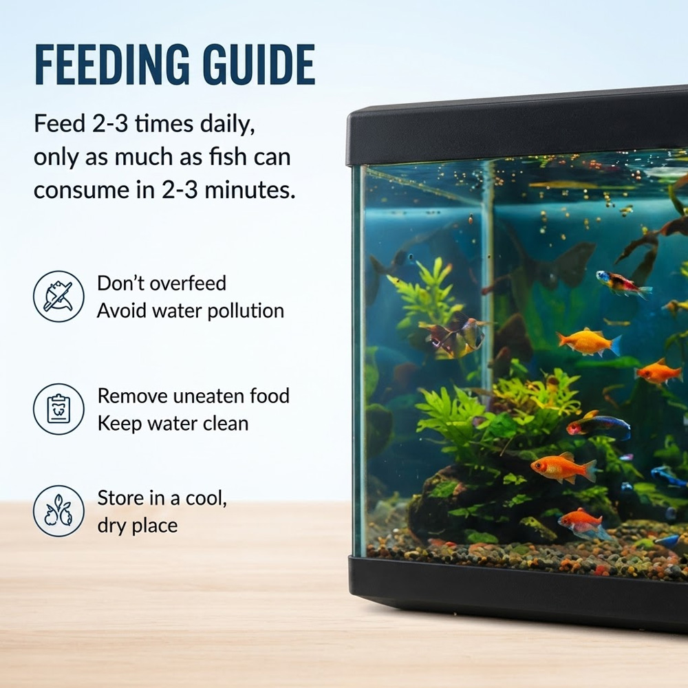 Tropical Fish Food Micro Pelle - Aquarium Marina ulasan dan harga