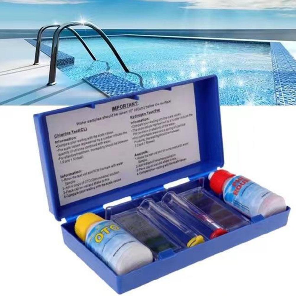 PH Chlorine Water Test Kit Tes - Marine Aquarium Water Testing ulasan dan harga