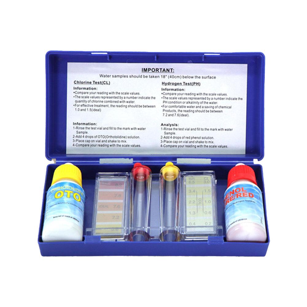 PH Chlorine Water Test Kit Tes - Marine Aquarium Water Testing ulasan dan harga