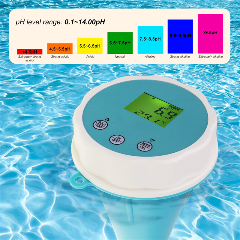 Bluetooth 6-in-1 Smart Chlorin - Marine Aquarium Water Testing ulasan dan harga