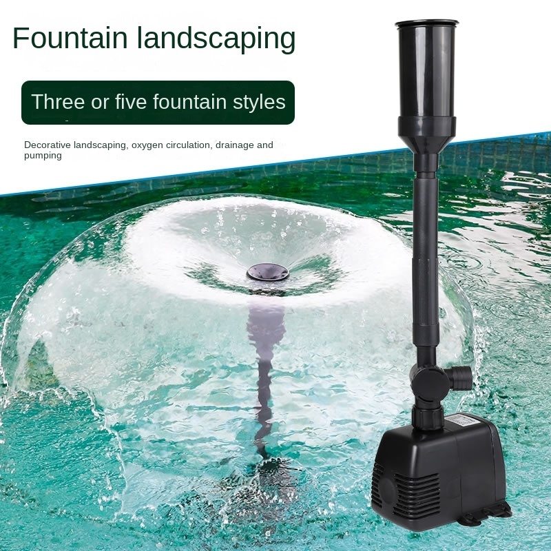 SUNSUN garden fish pond founta - Marine Aquarium Par Meter ulasan dan harga