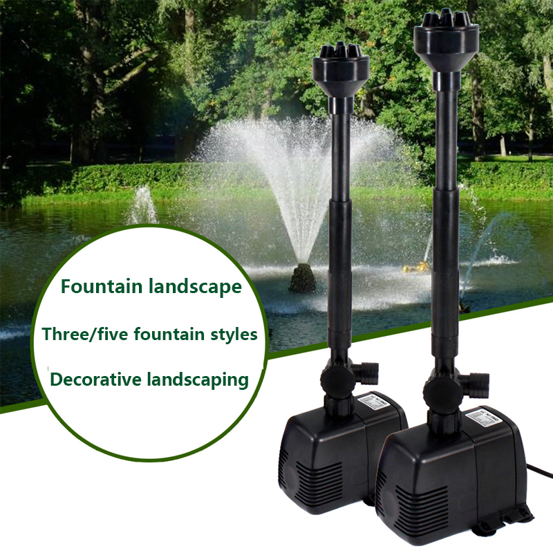 SUNSUN garden fish pond founta - Marine Aquarium Par Meter ulasan dan harga