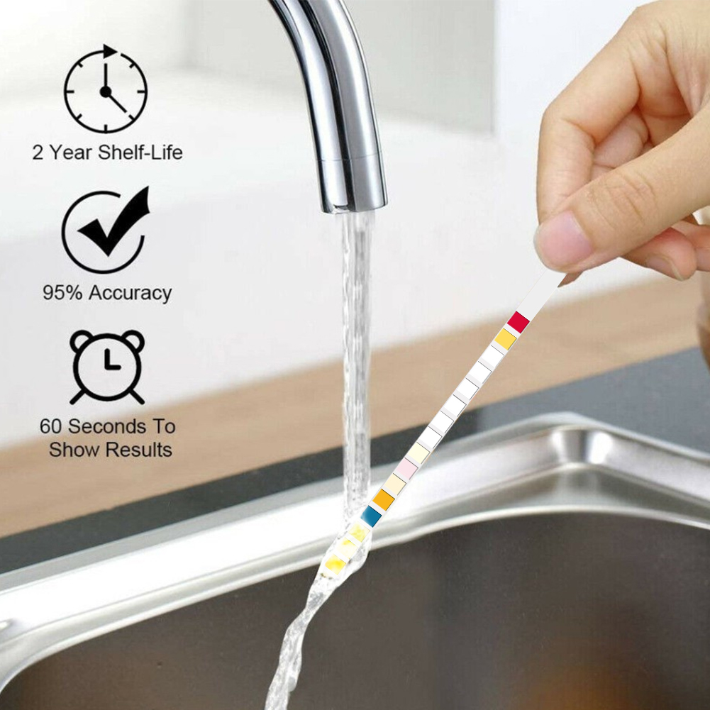 Yieryi 16 in 1 Water Test Stri - Marine Aquarium Water Testing ulasan dan harga