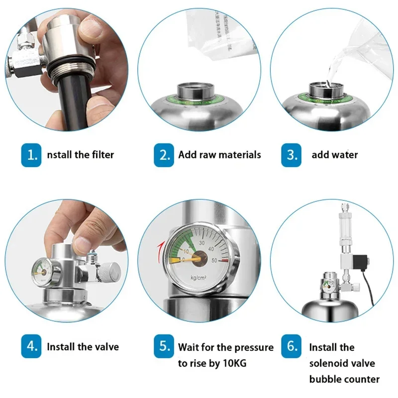 Aquarium CO2 Generator system  - Marine Aquarium Reactors ulasan dan harga