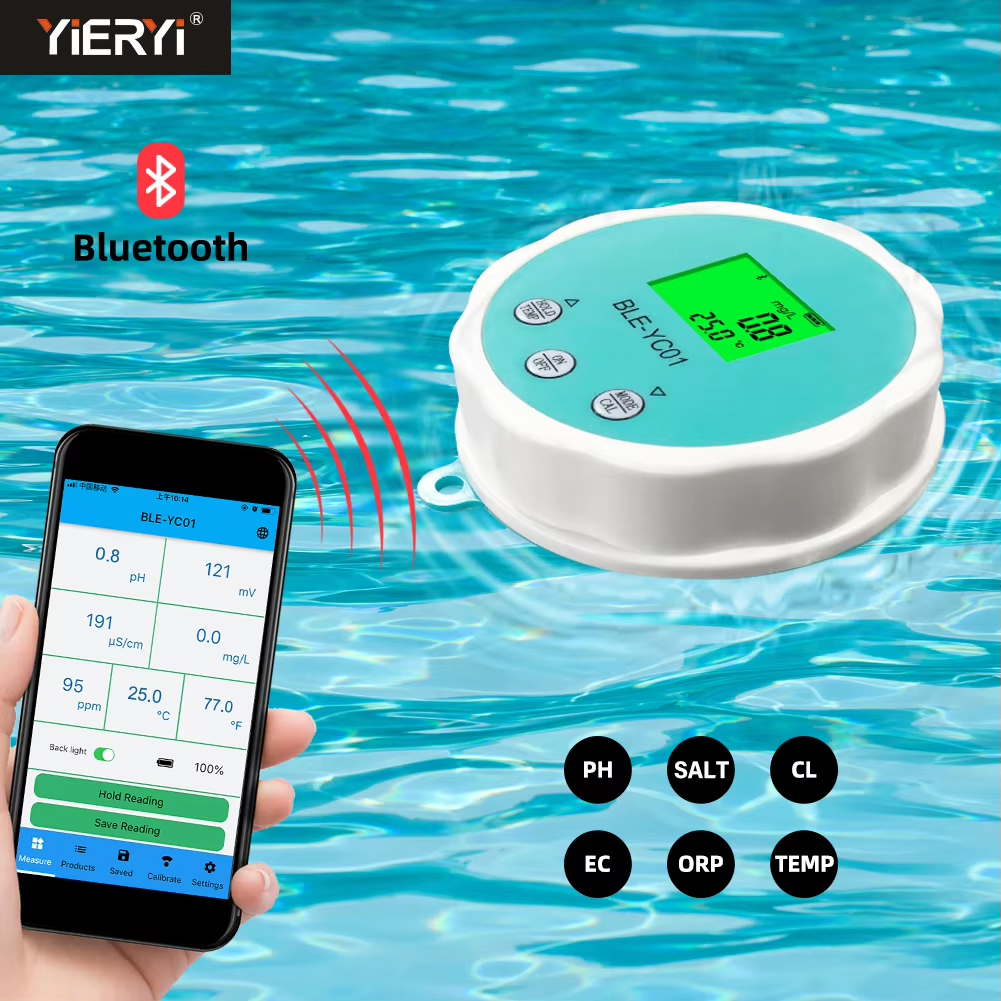 Smart PH Chlorine Meter Swimmi - Marine Aquarium Water Testing ulasan dan harga