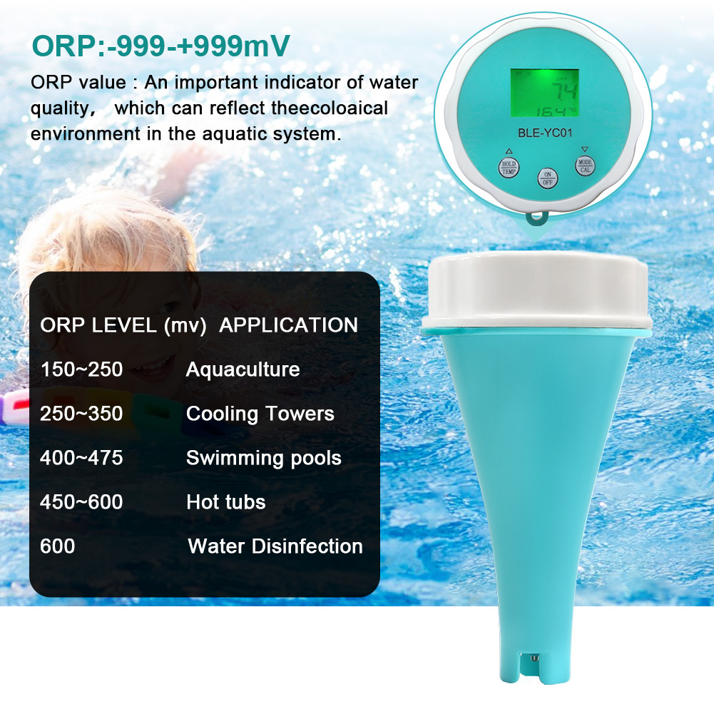 Smart PH Chlorine Meter Swimmi - Marine Aquarium Water Testing ulasan dan harga