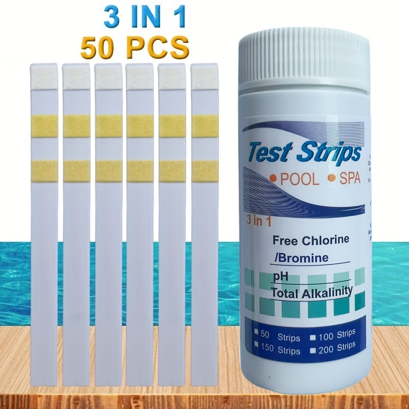 Chlorine PH Test Strips SPA Sw - Marine Aquarium Water Testing ulasan dan harga