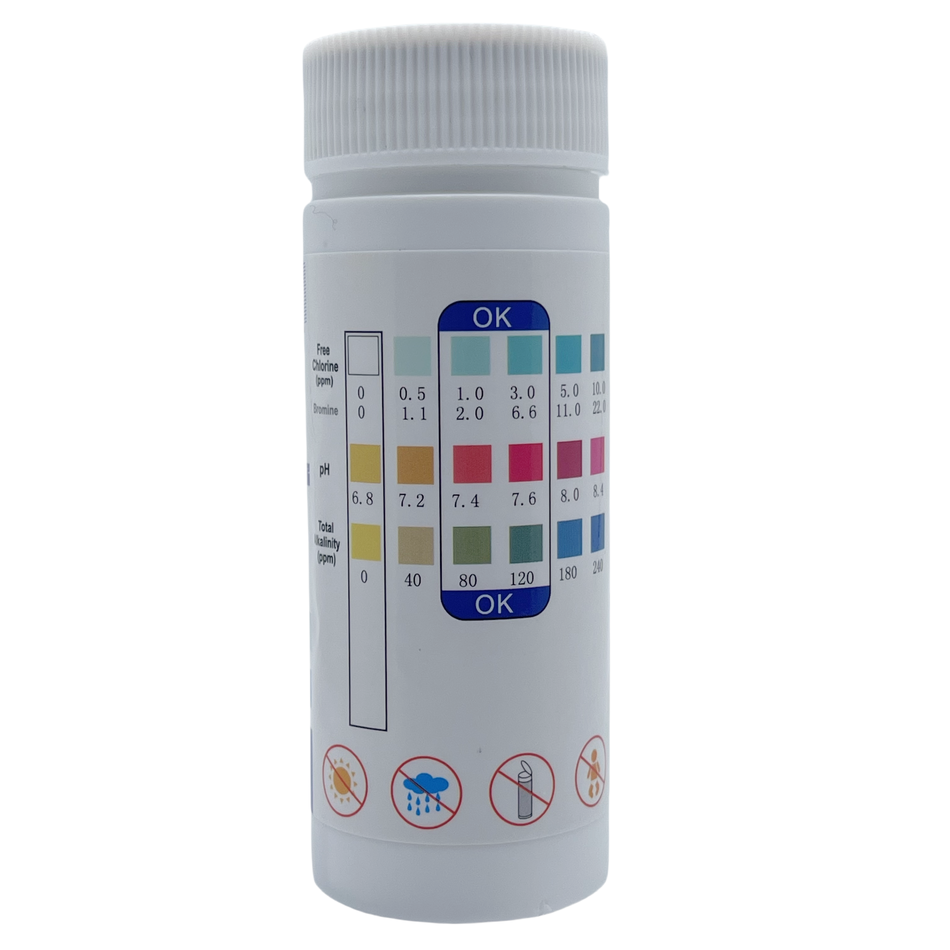 Chlorine PH Test Strips SPA Sw - Marine Aquarium Water Testing ulasan dan harga