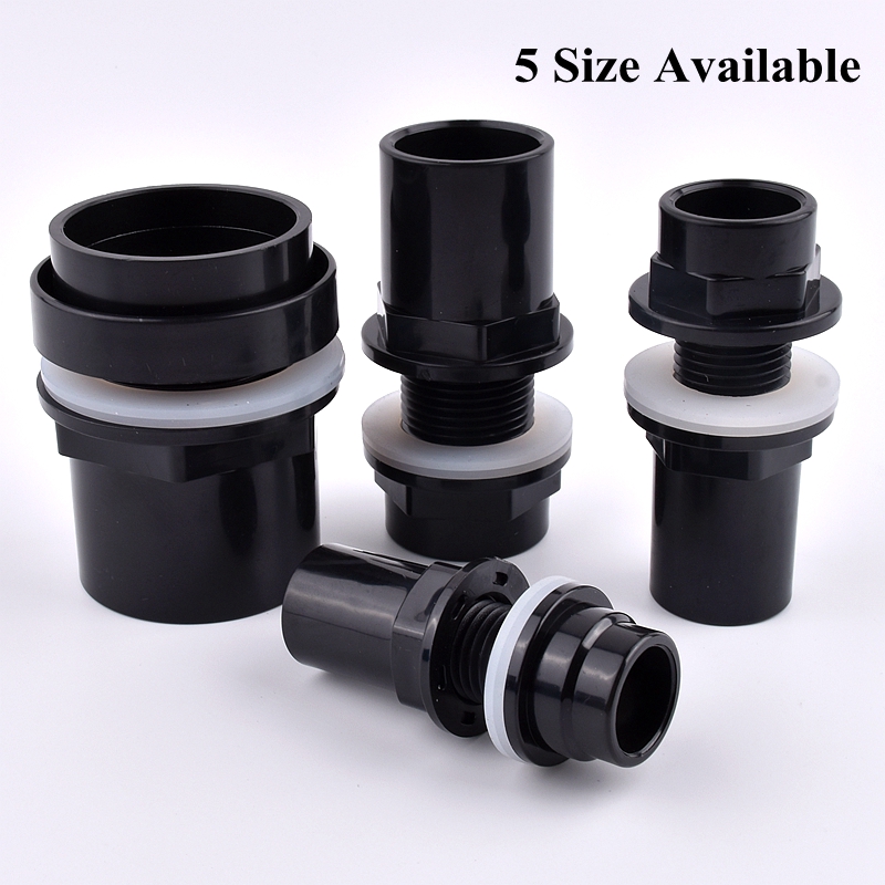 20~50mm Aquarium Tank Joint PV - Marine Aquarium Overflow ulasan dan harga