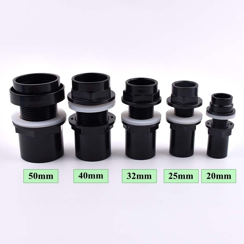 20~50mm Aquarium Tank Joint PV - Marine Aquarium Overflow ulasan dan harga