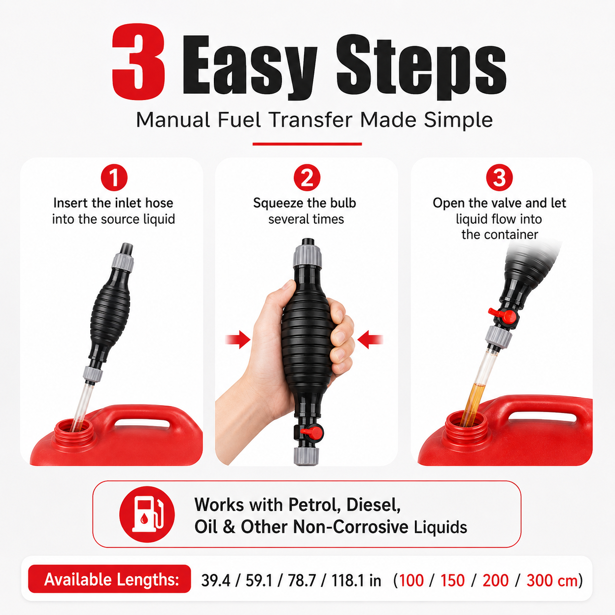 1PC Universal Manual Liquid Tr - Aquarium Marina ulasan dan harga