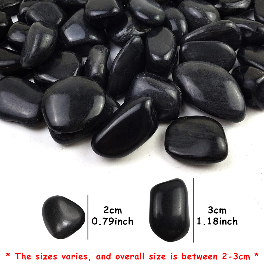 200g Black High Polished Natur - Aquarium Marine Stone ulasan dan harga