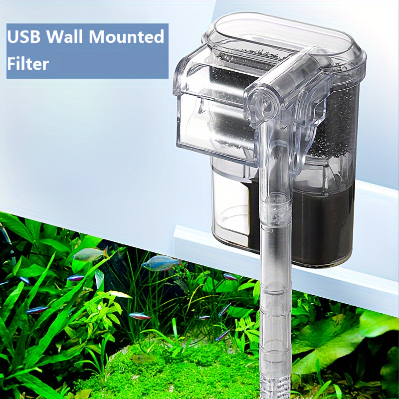 2.5W DC 5V Wall-hanging Filter - Marine Aquarium Overflow ulasan dan harga
