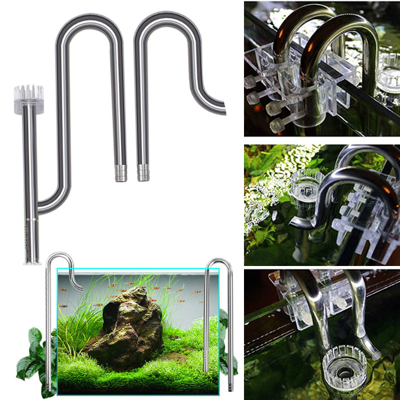 New Fish Tank Lily Pipe Stainl - Marine Aquarium Overflow ulasan dan harga