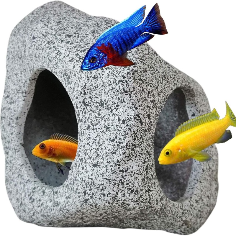 Fish Tank Cave Stone Landscapi - Marine Aquarium For Sale ulasan dan harga