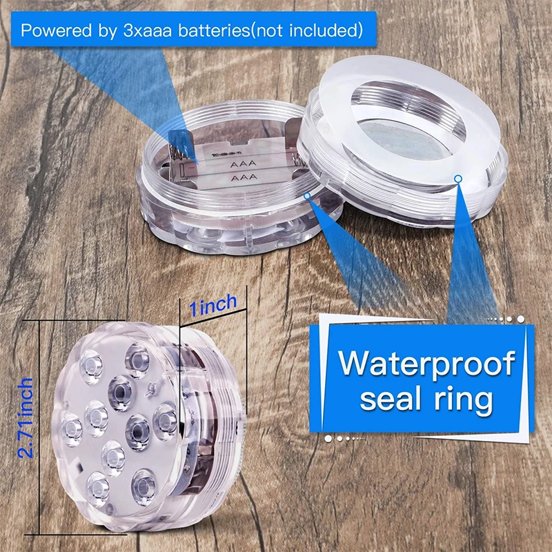 1-4Pack Swimming Pool Light 10 - Aquarium Marina ulasan dan harga