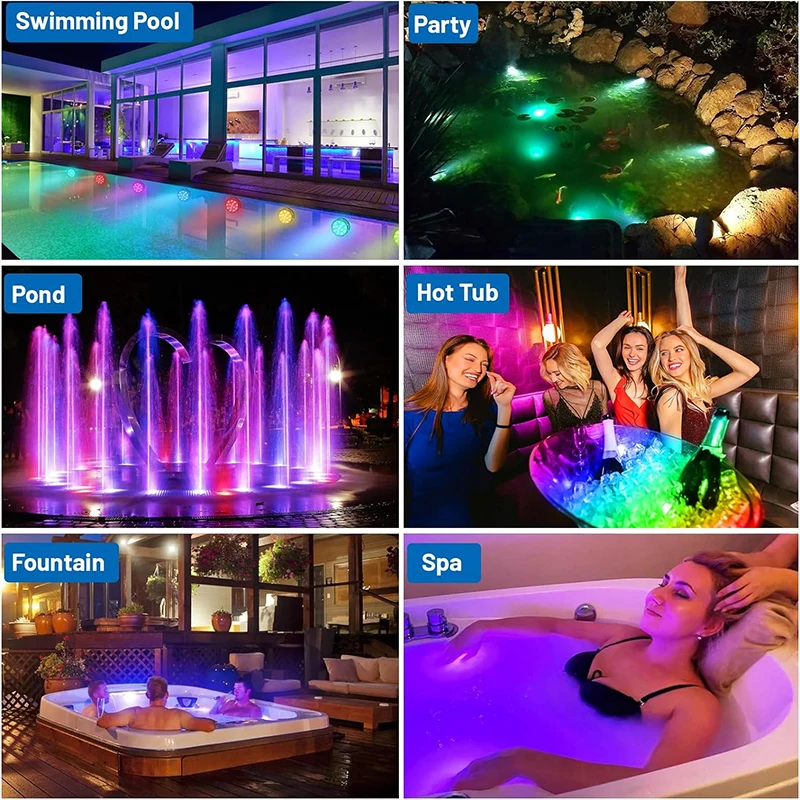 1-4Pack Swimming Pool Light 10 - Aquarium Marina ulasan dan harga