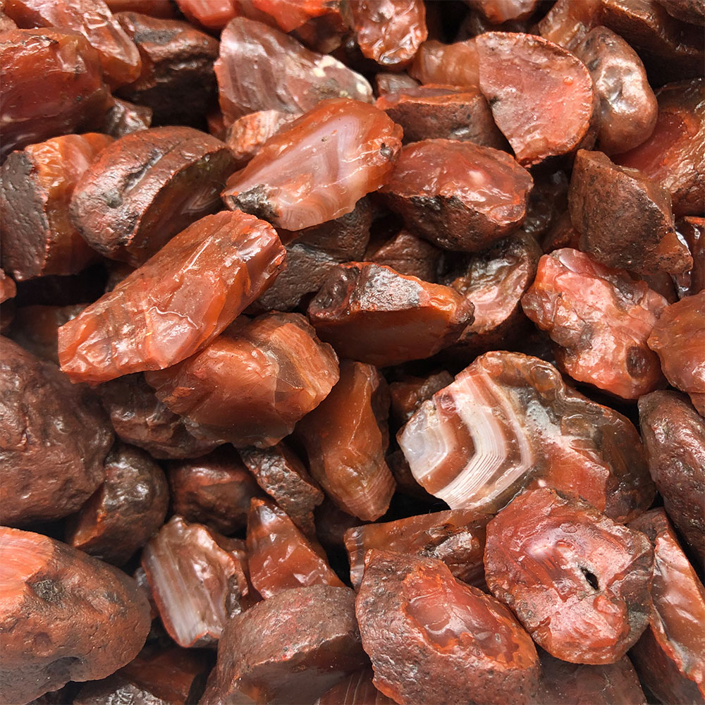 1pc Random Rough Raw Carnelian - Aquarium Marine Stone ulasan dan harga