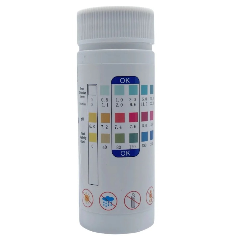 Chlorine PH Test Strips SPA Sw - Marine Aquarium Water Testing ulasan dan harga