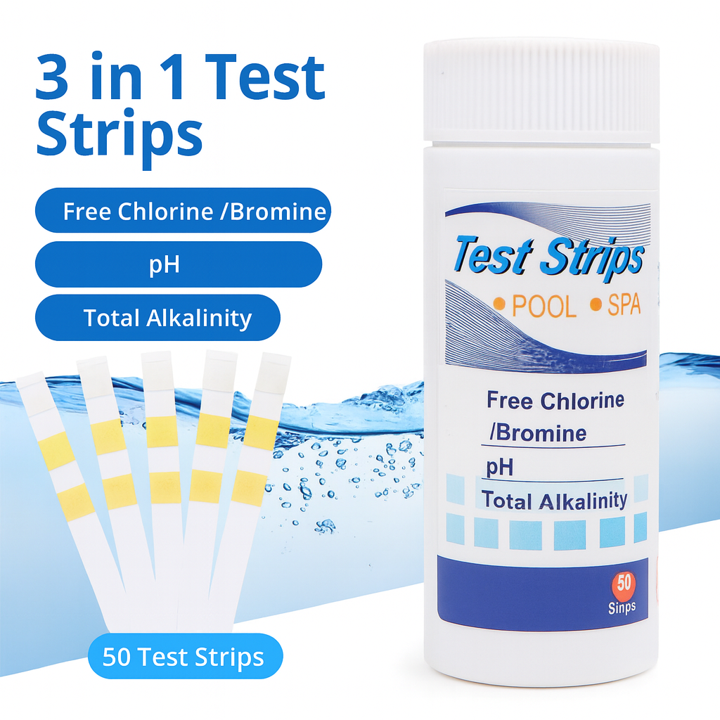50pcs/set Chlorine PH Test Str - Marine Aquarium Water Testing ulasan dan harga