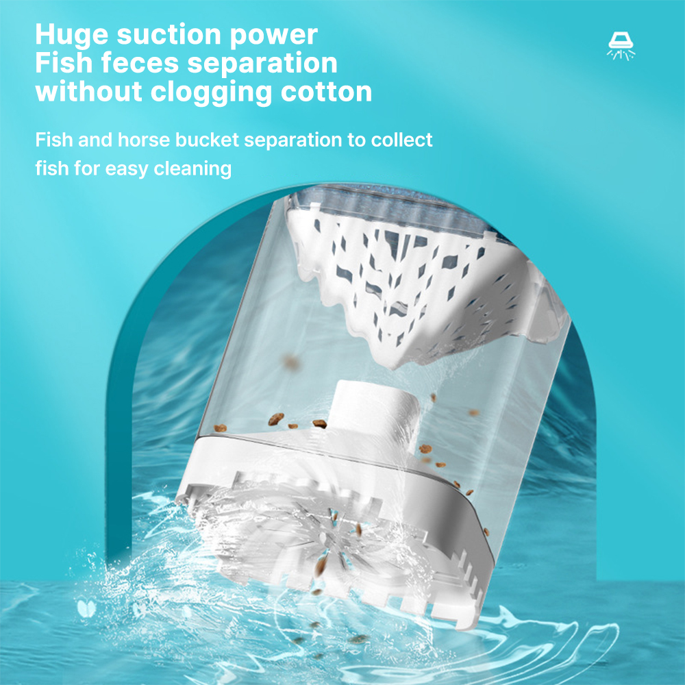 Aquarium Filter Pump Fish Tank - Marine Aquarium Overflow ulasan dan harga