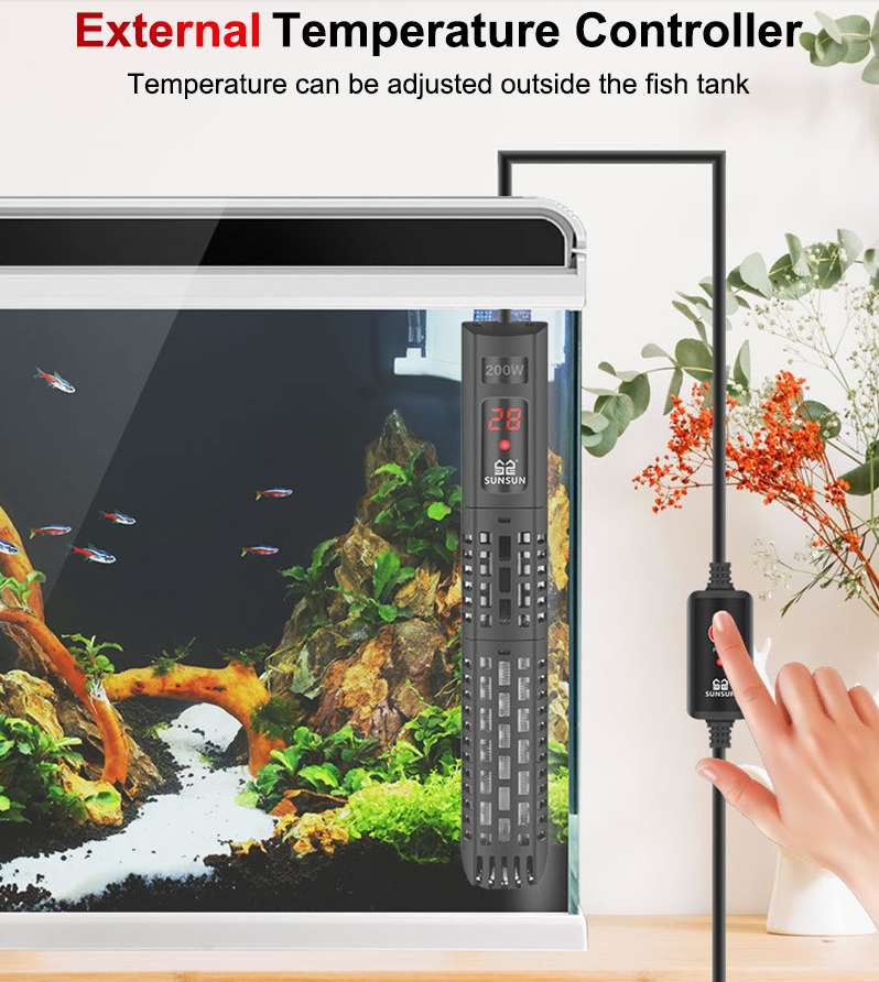 SUNSUN Aquarium Submersible He - Marine Aquarium Par Meter ulasan dan harga
