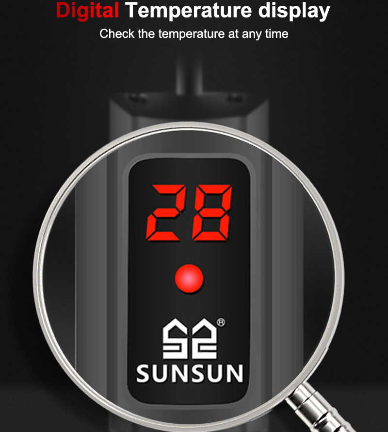 SUNSUN Aquarium Submersible He - Marine Aquarium Par Meter ulasan dan harga