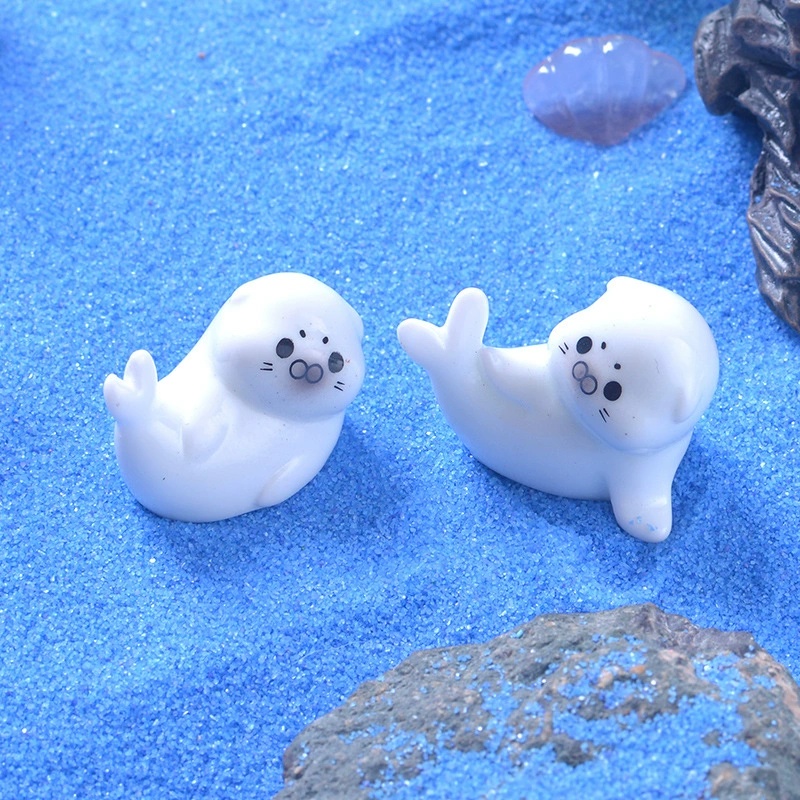 Mini Sea Lion Figurines for Mi - Marine Aquarium For Sale ulasan dan harga