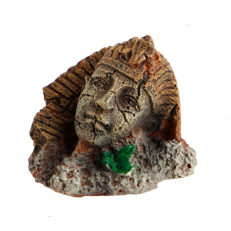 Egyptian Pharaoh Sphinx Resin  - Marine Aquarium For Sale ulasan dan harga