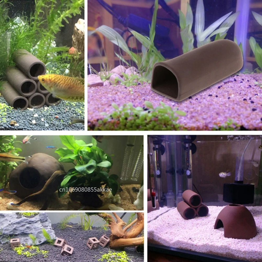 1pc Fish Tank Cave Aquarium Ac - Marine Aquarium For Sale ulasan dan harga